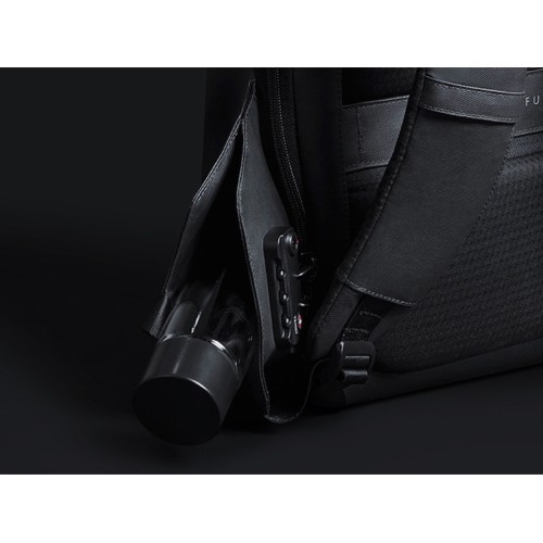 Водостойкий антикражный рюкзак Hipack для ноутбука 15.6", черный