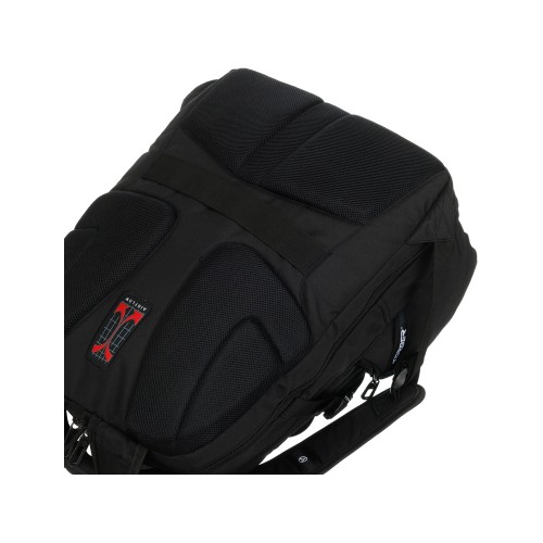 Рюкзак TORBER ПРОРЫВ с отделением для ноутбука 15", чёрный, полиэстер 900D, 34x22x46 см, 34л