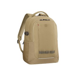 Рюкзак WENGER Ryde 16", бежевый, переработанный ПЭТ/полиэстер, 32 x 21 x 47 см, 26 л