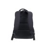 Рюкзак TORBER КЛАСС, черный с синей вставкой, полиэстер 900D, 45 x 32 x 16 см
