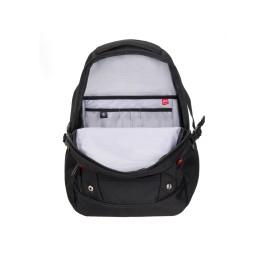 Рюкзак TORBER ПРОРЫВ с отделением для ноутбука 15.6", черный, полиэстер, 46.5х32.5х15.5 см, 24 л