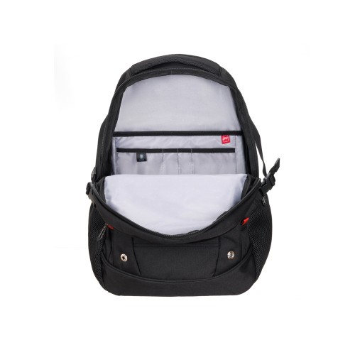 Рюкзак TORBER ПРОРЫВ с отделением для ноутбука 15.6", черный, полиэстер, 46.5х32.5х15.5 см, 24 л