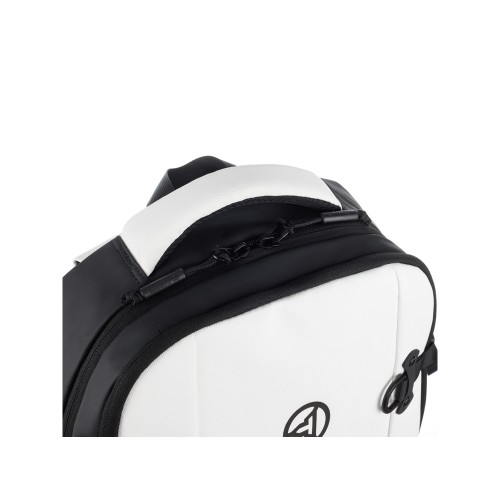 Рюкзак спортивный TORBER ЭКСТРИМ 18", белый/чёрный, 31 х 12 х 46 см, 17л