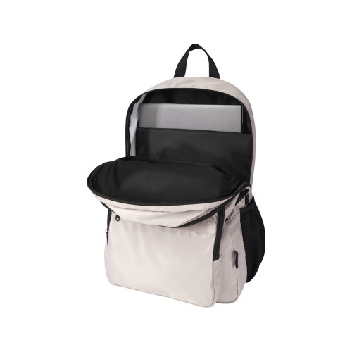 Рюкзак для ноутбука Trend Plus 15”GRS из переработанного материала объемом 20 литров, овсяный