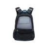 Рюкзак TORBER РАКЕТА с отделением для ноутбука 15.6", чёрный/синий, нейлон, 32 х 14 х 50 см, 22л
