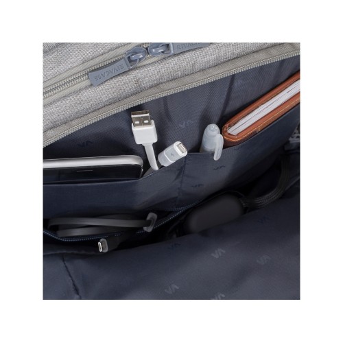 RIVACASE 7760 grey ECO рюкзак для ноутбука 15.6"