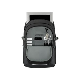 Рюкзак WENGER Ryde 16", черный, полиэстер, 32 x 21 x 47 см, 26 л