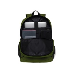 Рюкзак TORBER РАКЕТА с отделением для ноутбука 15,6", зеленый, полиэстер 600D, 46 х 30 x 13 см