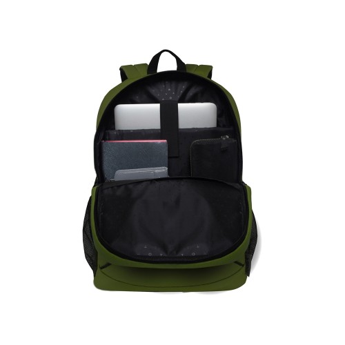 Рюкзак TORBER РАКЕТА с отделением для ноутбука 15,6", зеленый, полиэстер 600D, 46 х 30 x 13 см
