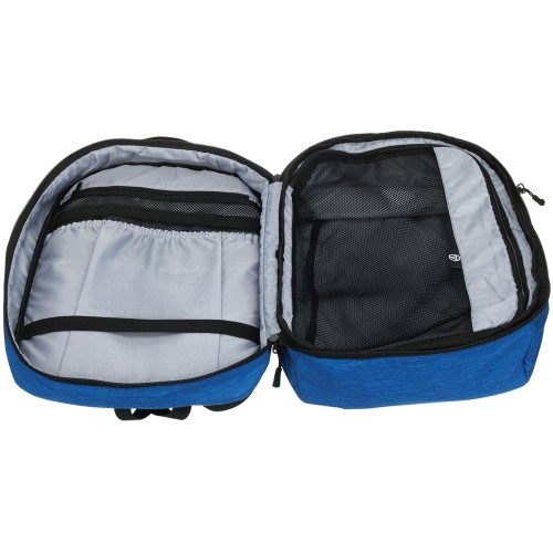 Рюкзак TORBER РИТМ с отделением для ноутбука 15'', синий, полиэстер, 31 x 20 x 47 см, 29 л