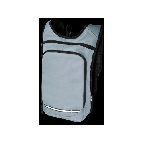 Рюкзак для прогулок Trails объемом 6,5 л, изготовленный из переработанного ПЭТ по стандарту GRS, серый