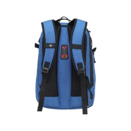 Рюкзак TORBER РИТМ с отделением для ноутбука 15'', синий, полиэстер, 31 x 20 x 47 см, 29 л