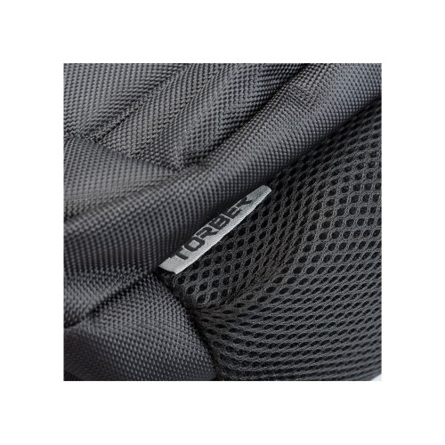 Рюкзак TORBER МЕГАПОЛИС с отделением для ноутбука 15", чёрный, полиэстер, 46 х 32 x 13 см