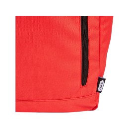 Рюкзак Byron 15,6" объемом 18 л со скручиваемым верхом, изготовленный из переработанного ПЭТ по стандарту GRS, красный