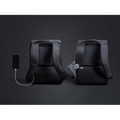 Водостойкий антикражный рюкзак Clickpack для ноутбука 15.6", черный