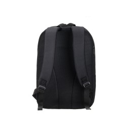 Рюкзак TORBER ВЕКТОР с отделением для ноутбука 15,6'', черный, нейлон, 29 x 8 x 43 см, 10л
