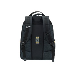 Рюкзак TORBER МЕГАПОЛИС с отделением для ноутбука 15.6", чёрный/серый, полиэстер, 35,5 х 23 х 45 см