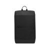 Рюкзак Rise для ноутбука с диагональю экрана 15,6 дюйма, изготовленный из переработанных материалов согласно стандарту GRS - сплошной черный