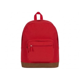 Рюкзак Shammy с эко-замшей для ноутбука 15", красный
