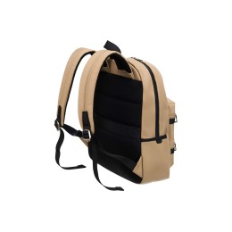 Рюкзак TORBER НОВА с отделением для ноутбука 14.1", бежевый, полиэстер, 31,5 х 12,5 х 39,5 см