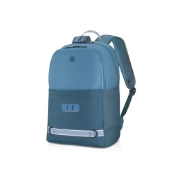 Рюкзак WENGER Tyon 15.6", голубой, переработанный ПЭТ/Полиэстер, 32х18х48 см, 23 л.
