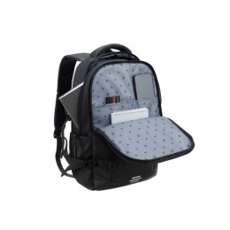 Рюкзак спортивный TORBER ЭКСТРИМ 18", чёрный, 31 х 12 х 46 см, 17л