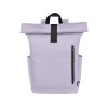 Рюкзак Байрон 15,6" объемом 18 л со скручиваемым верхом, изготовленный из переработанного ПЭТ по стандарту GRS, лиловый
