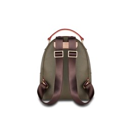 Рюкзак женский BUGATTI ЭЛЛА | ELLA, оливковый, полиуретан, 24х11,5х28 см