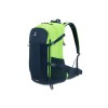 Туристический рюкзак TORBER КЕМПИНГ, синий/салатовый, полиэстер, 36 х 54 х 16 см