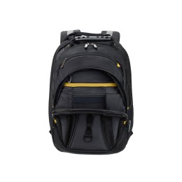 Рюкзак TORBER МЕГАПОЛИС с отделением для ноутбука 15.6", чёрный/серый, полиэстер, 37 х 17 х 45 см