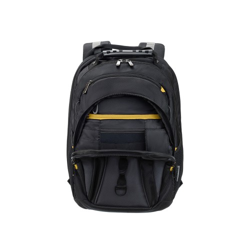 Рюкзак TORBER МЕГАПОЛИС с отделением для ноутбука 15.6", чёрный/серый, полиэстер, 37 х 17 х 45 см