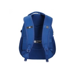 Рюкзак TORBER ПРОРЫВ с отделением для ноутбука 15.6", темно-синий, полиэстер, 46.5х32.5х15.5 см, 24 л