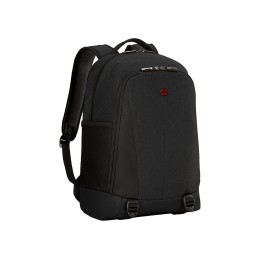 Рюкзак WENGER Oryson 16", чёрный, переработанный ПЭТ/Полиэстер, 32х45х19 см, 25 л.
