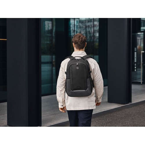 Рюкзак WENGER XE Ryde 16", черный, переработанный ПЭТ/Полиэстер, 33х22х47 см, 26 л.