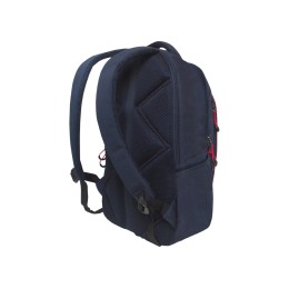 Рюкзак TORBER МЕГАПОЛИС 2.0 с отделением для ноутбука 15,6", синий, полиэстер меланж, 46 х 31 x 17см