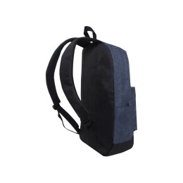 Рюкзак TORBER ГРАФФИТИ, синий, полиэстер меланж, 46 х 29 x 18 см