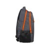 Рюкзак «Metropolitan», серый с оранжевой молнией