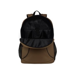 Рюкзак TORBER РАКЕТА с отделением для ноутбука 15,6", коричневый, полиэстер 600D, 46 х 30 x 13