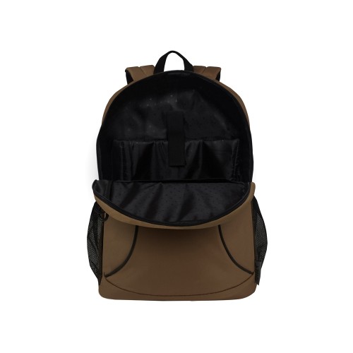 Рюкзак TORBER РАКЕТА с отделением для ноутбука 15,6", коричневый, полиэстер 600D, 46 х 30 x 13