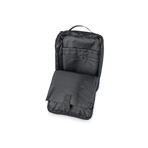 Рюкзак-трансформер «Duty» для ноутбука, темно-синий (без шильда)