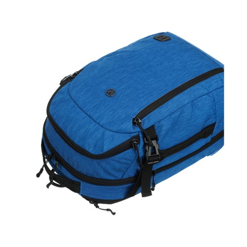 Рюкзак TORBER РИТМ с отделением для ноутбука 15'', синий, полиэстер, 31 x 20 x 47 см, 29 л