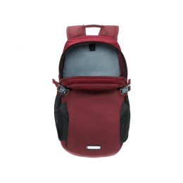 Туристический рюкзак TORBER КЕМПИНГ, бордовый, полиэстер, 26 х 48 х 12 см