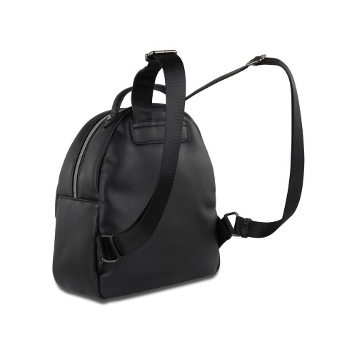 Рюкзак женский BUGATTI КАРА | CARA, чёрный, полиуретан, 25,5х11х27,5 см, 7 л