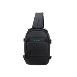 Рюкзак на одно плечо TORBER ЭКСТРИМ, чёрный, 20 х 8 х 31 см, 5л