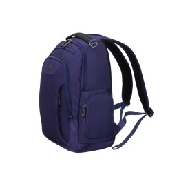 Рюкзак TORBER ПРОРЫВ с отделением для ноутбука 15.6", темно-синий, полиэстер, 44х30х15,5 см, 21 л