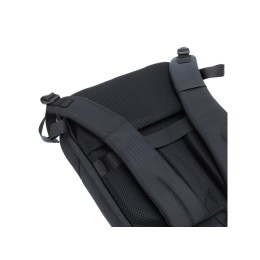 Рюкзак TORBER ВОЯЖ c отделением для ноутбука 17'', черный, полиэстер 900D, 31х17х44 см, 18 л