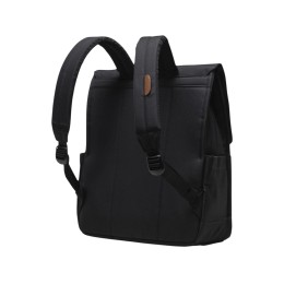 Herschel City рюкзак из переработанного материала объемом 16 л - сплошной черный