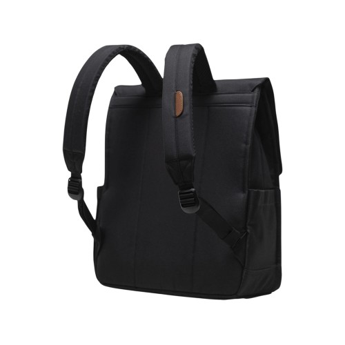 Herschel City рюкзак из переработанного материала объемом 16 л - сплошной черный