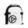 Рюкзак на одно плечо TORBER ЭКСТРИМ, белый/чёрный, 20 х 8 х 31 см, 5л