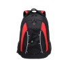 Рюкзак TORBER РАКЕТА с отделением для ноутбука 15", черный/красный, полиэстер, 33х19х45 см, 28 л